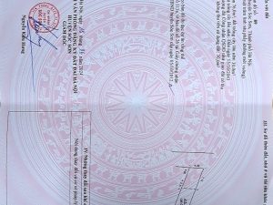 Giấy chứng nhận sở hữu đất